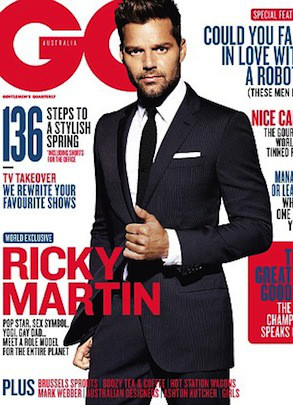 Ricky Martin, GQ Australia Ricky Martin, GQ Australia
